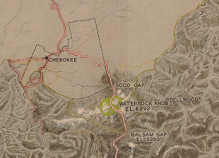 Proposed Scenic Parkway Through North Carolina