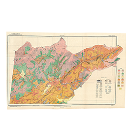 Cherokee County Nc Interactive Map North Carolina Maps: Cherokee County Soil Map, 1921